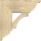 Ekena Millwork Westlake Traditional Rough Sawn Bracket w/ Offset Brace, Douglas Fir, 8"W x 20"D x 20"H BKT0806X20X20WTL01RDF - alternate 3